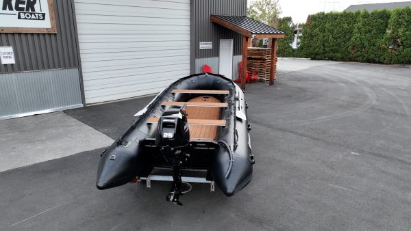 complete inflatable boat package ready to go on a trailer for your next adventure