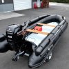 inflatable jet boat with air floor and mercury 40hp jet outboard