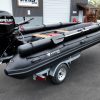 inflatable jet boat with air floor and mercury 40hp jet outboard