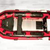 Red and black Stryker Inflatable Boat with inflatable keel